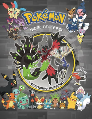 Seek & Find Legendary Pokemon - Toys