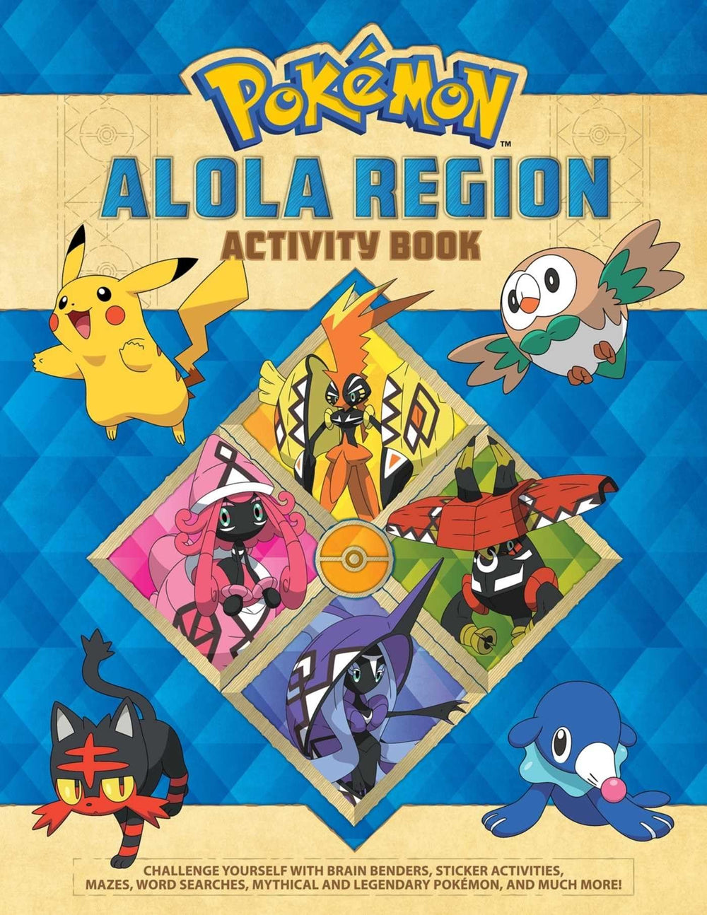 Pokemon Alola Region Activity Book - Toys