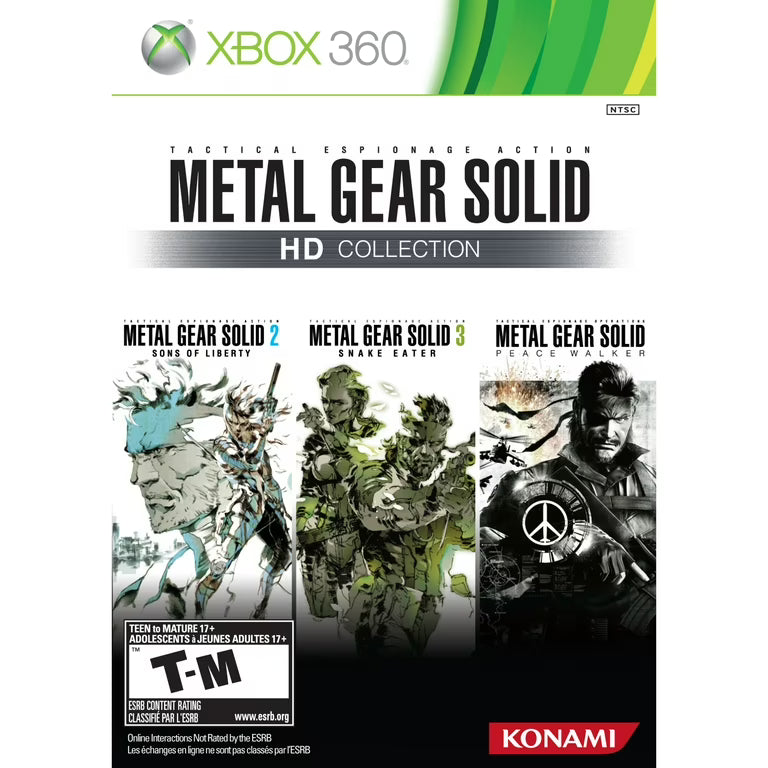 Metal Gear Solid HD Collection - Xbox 360
