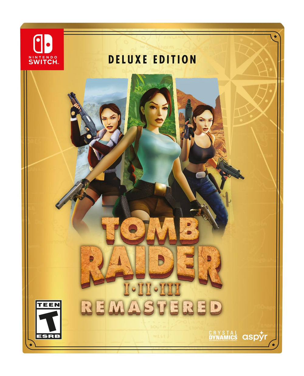 Tomb Raider I-II-III Remastered - Nintendo Switch